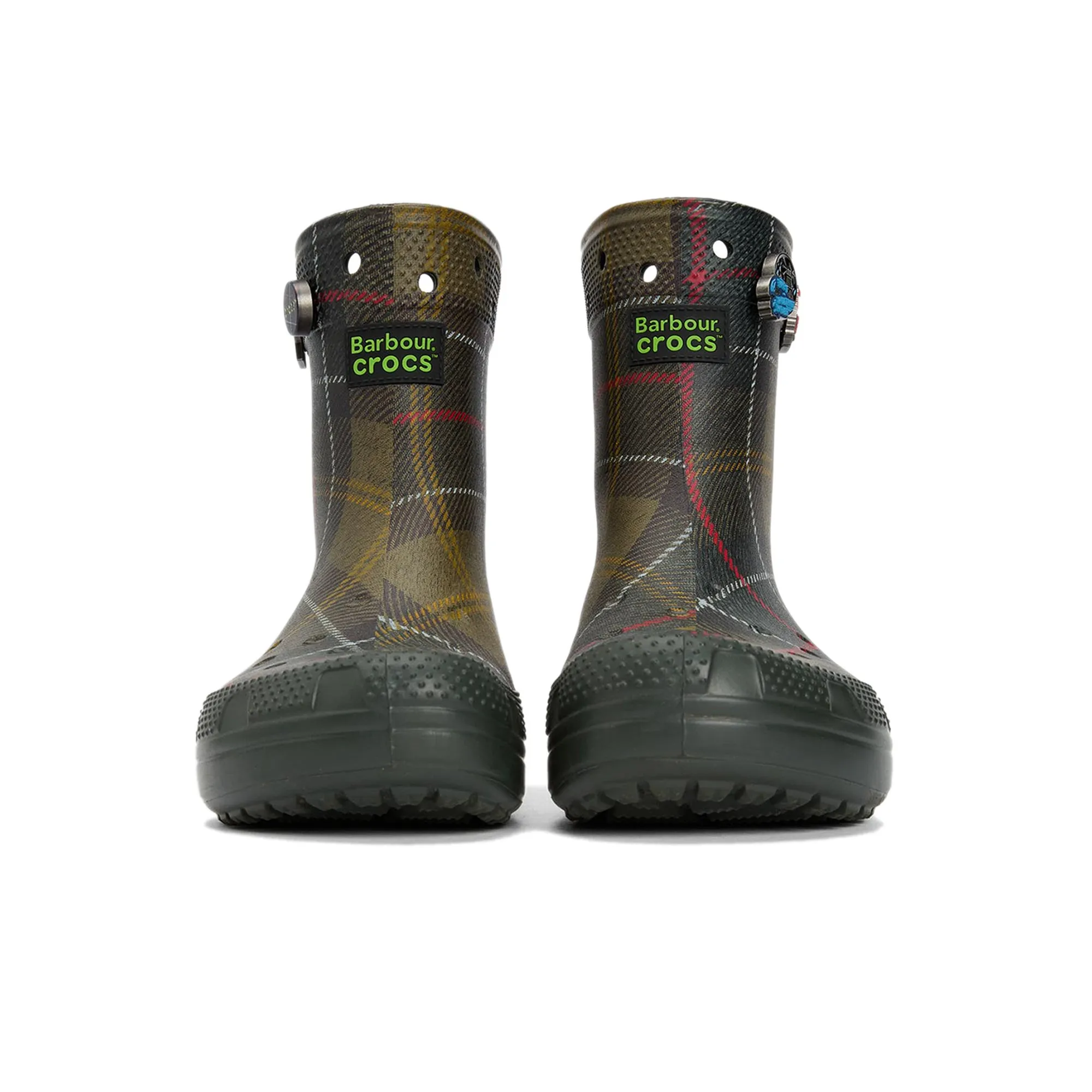 Crocs x Barbour Mens Classic Boots Quick Drying Fabric