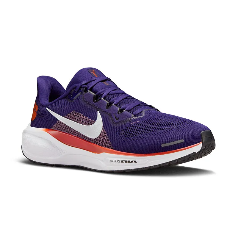 Men's Pegasus 41 Clemson New Orchid/White Anti Friction