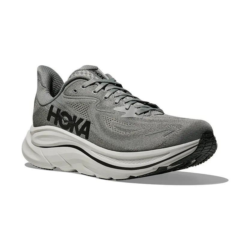 Plush Collar Toe Protection Men's Clifton 10 Galactic Grey/Asteroid