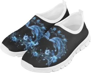 Cute Slip-On Walking Shoes for Children Soft Casual Flat Non-Slip Shoes Low-Top Outdoor Sneakers Boys Girls US Size 11-15