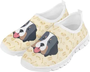 Cute Slip-On Walking Shoes for Children Soft Casual Flat Non-Slip Shoes Low-Top Outdoor Sneakers Boys Girls US Size 11-15