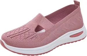 Deals of The Day Clearance Women's Woven Orthopedic Breathable Soft Walking Mens Casual Shoes Slip On Womens Casual Sneakers Women's Tennis Shoes Waterproof Walking Shoe Casual Loafers
