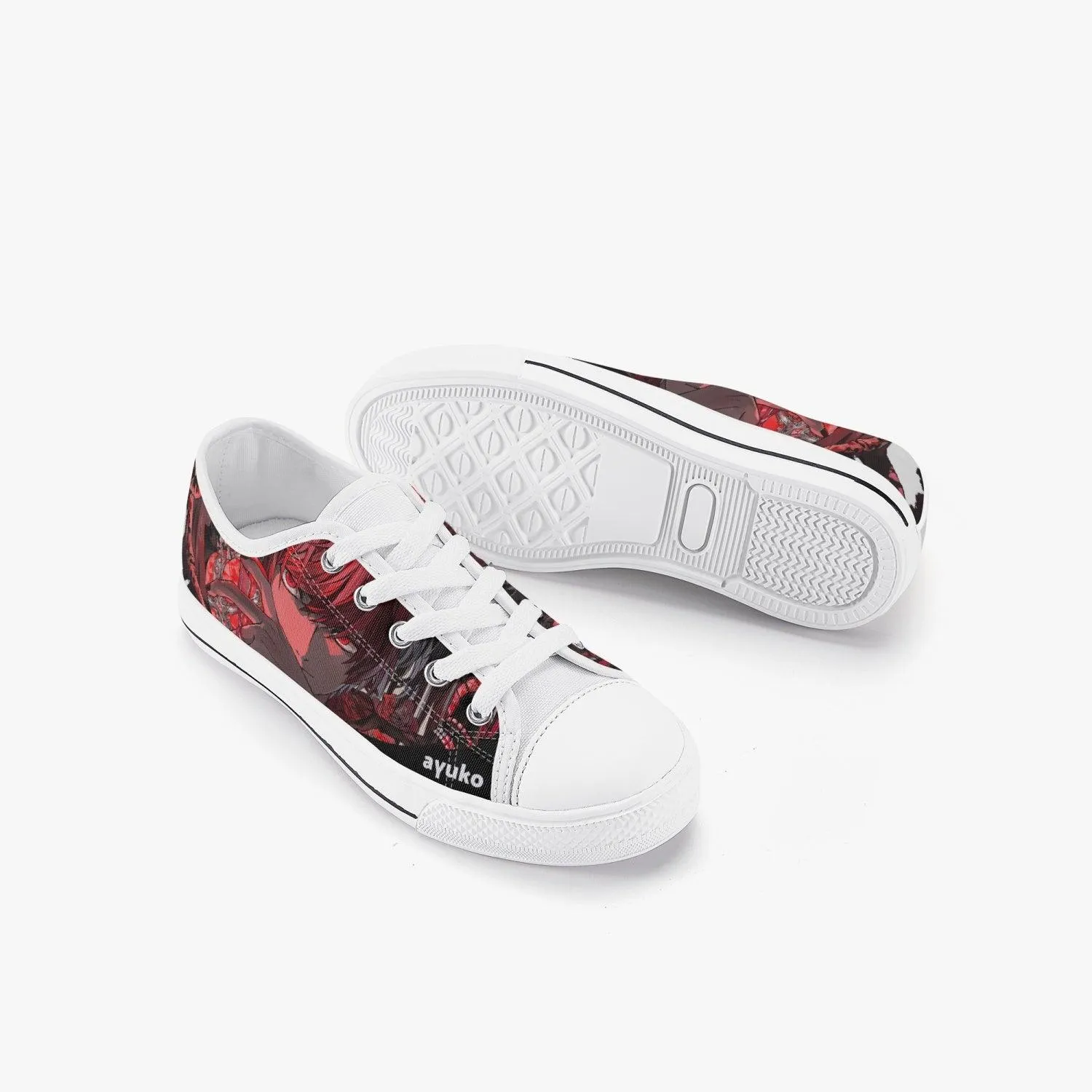 Death Note Light Yagami Kids A-Star Low Anime Shoes