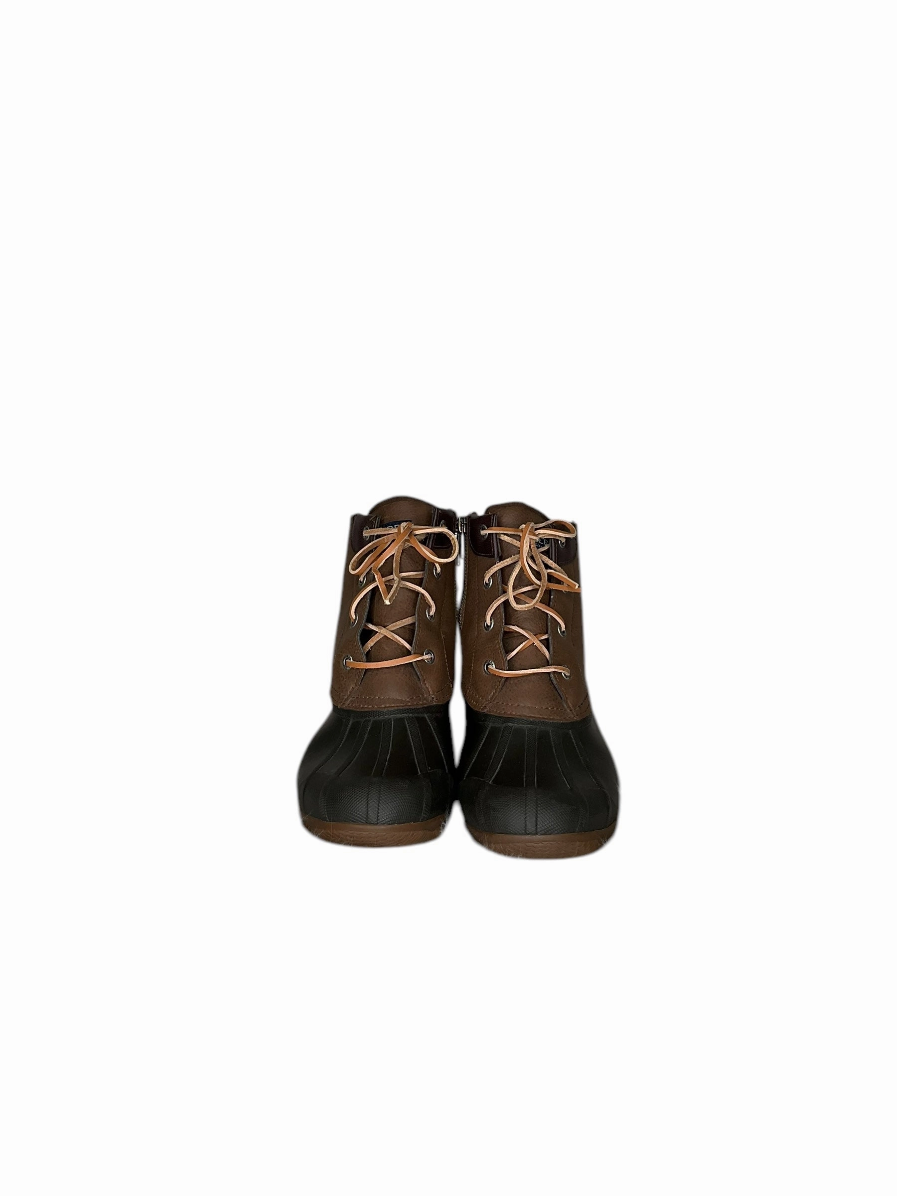 Boots Ankle Flats By Sperry In Brown, Size: 9 Noise free
