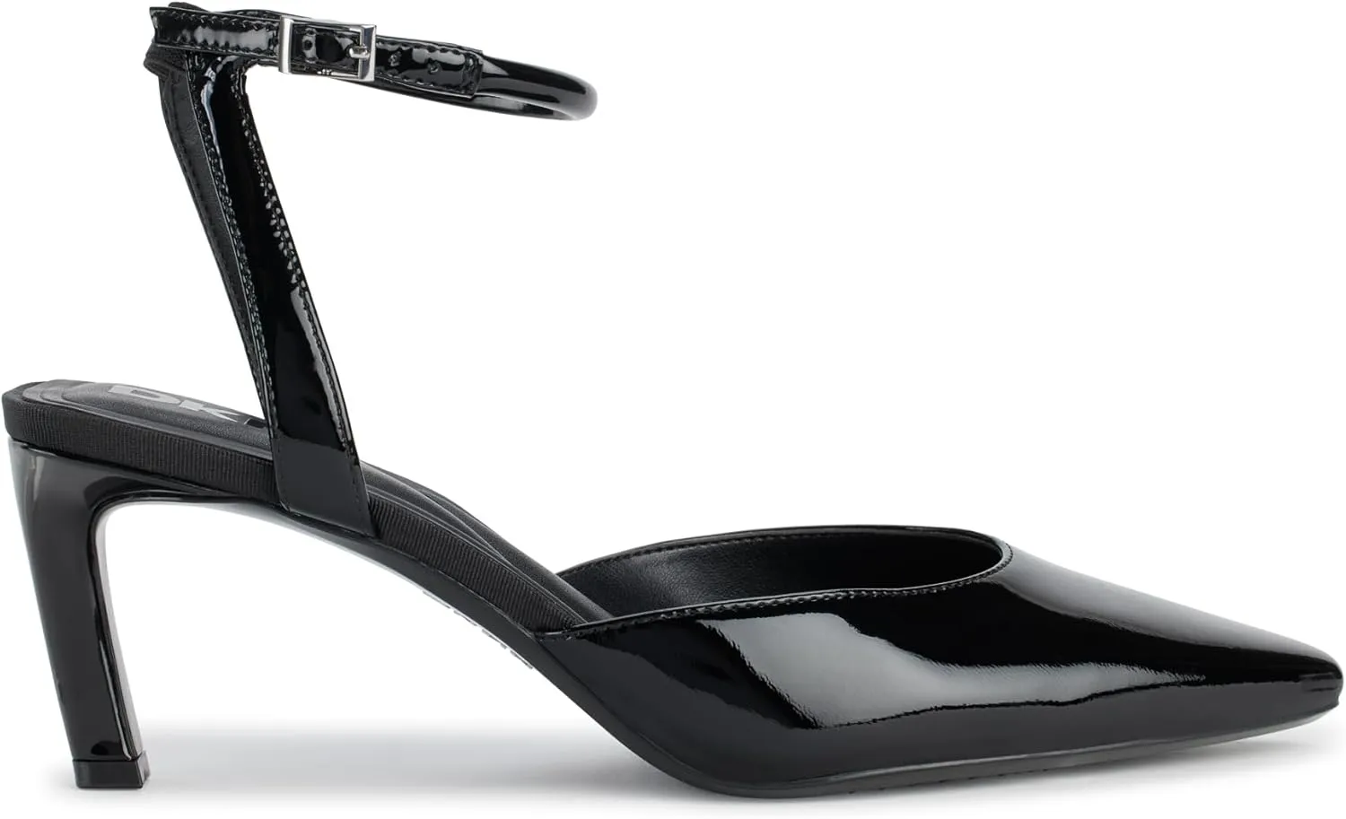 DKNY Women's Charolette Evening Pointed Toe Pump with Ankle Strap