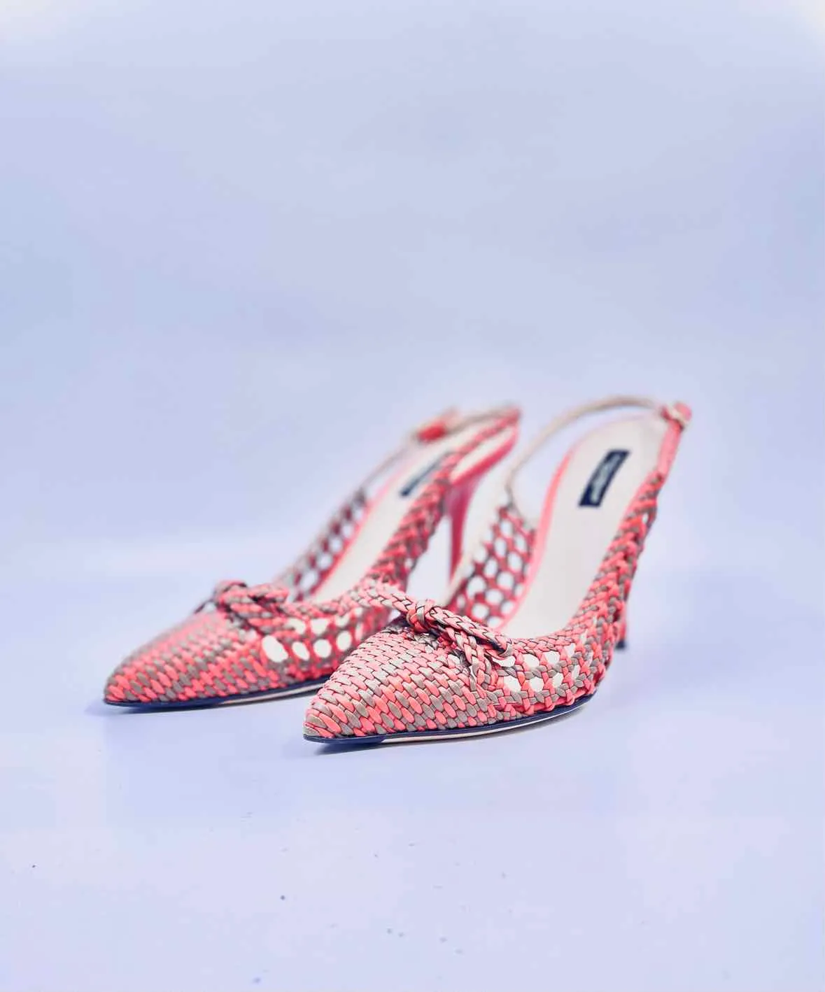 DOLCE & GABBANA Size 9 Orange Pumps
