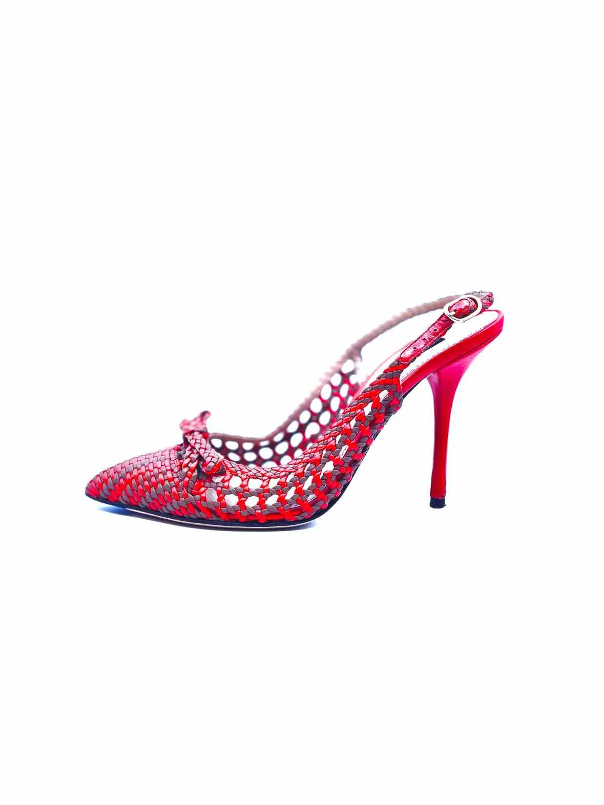 DOLCE & GABBANA Size 9 Orange Pumps