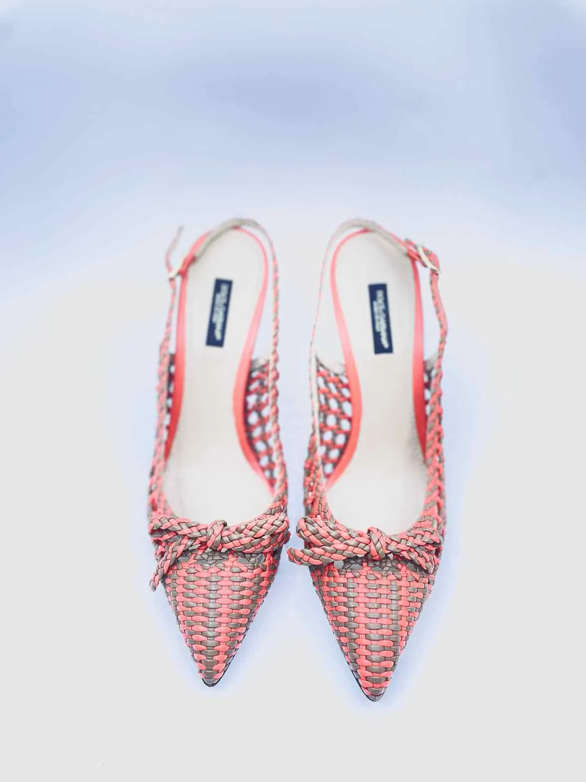 DOLCE & GABBANA Size 9 Orange Pumps