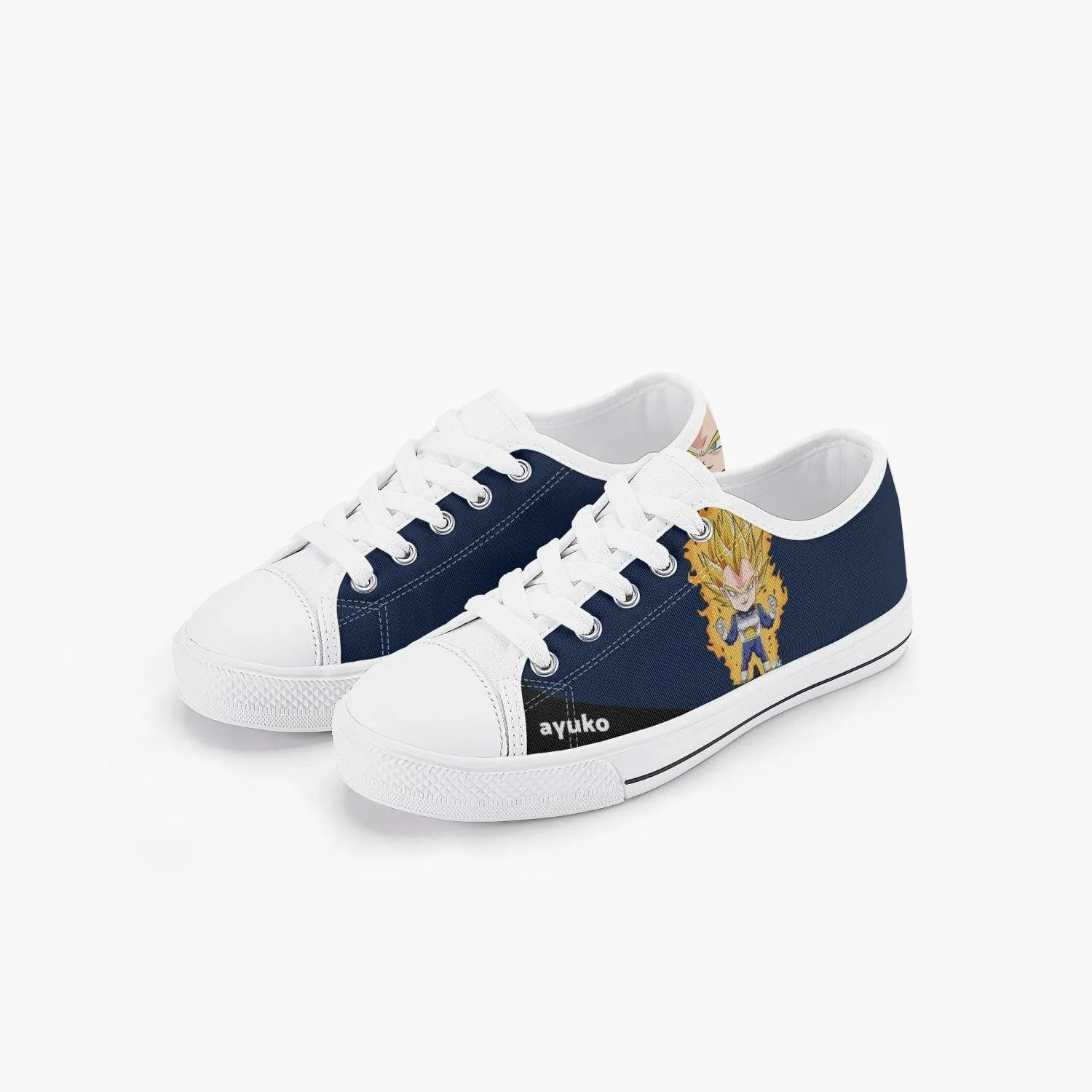Dragon Ball Super Vegeta Kids A-Star Low Anime Shoes