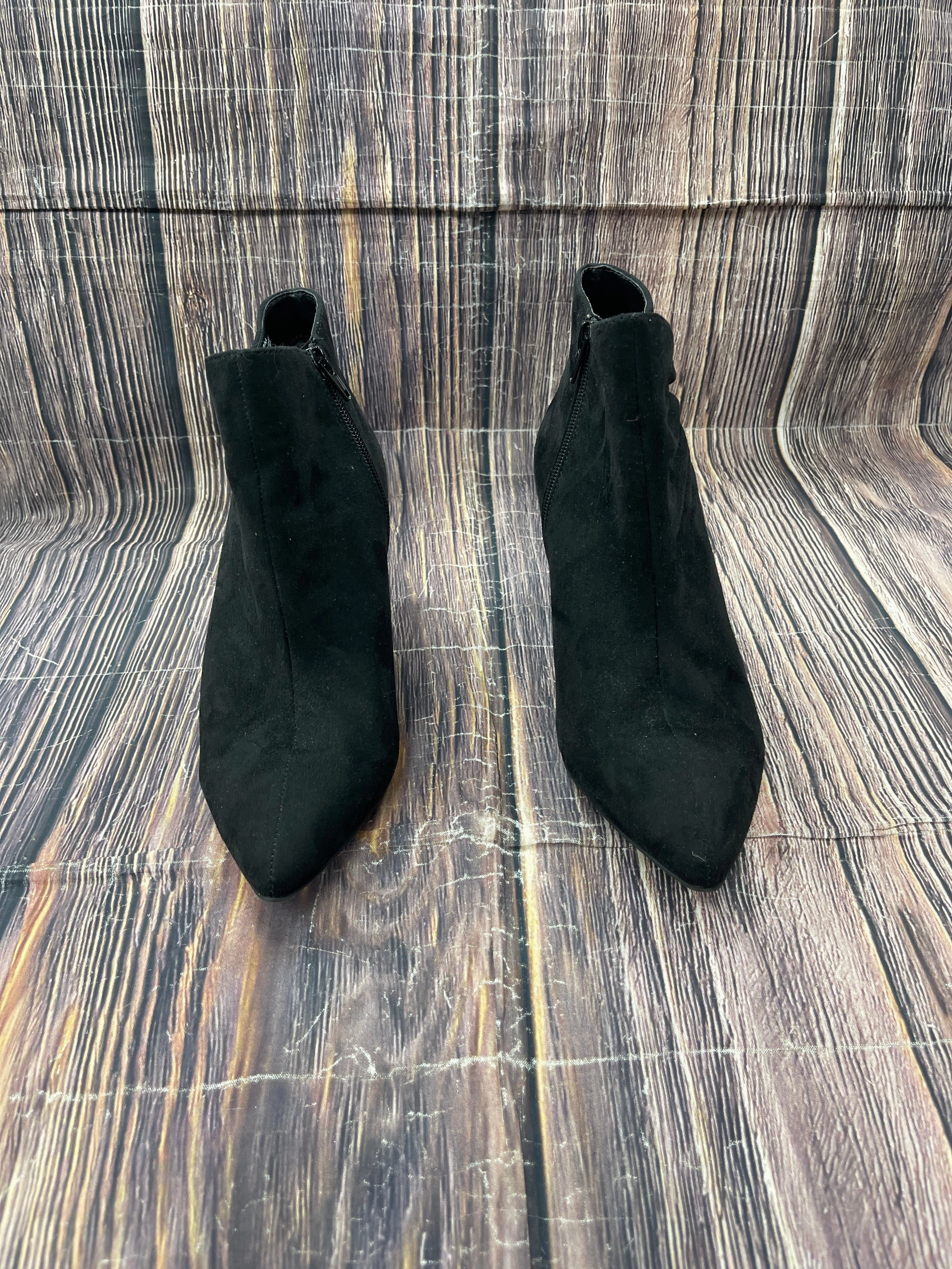 Boots Ankle Heels By Kelly And Katie In Black, Size: 9 Quick Drying Rainy Day Commuter Hard Trail