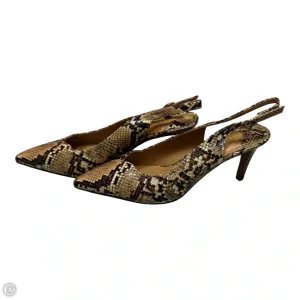 Shoes Heels Stiletto By J Renee In Snakeskin Print, Size: 6 Open Toe Shoes Professional Heels
