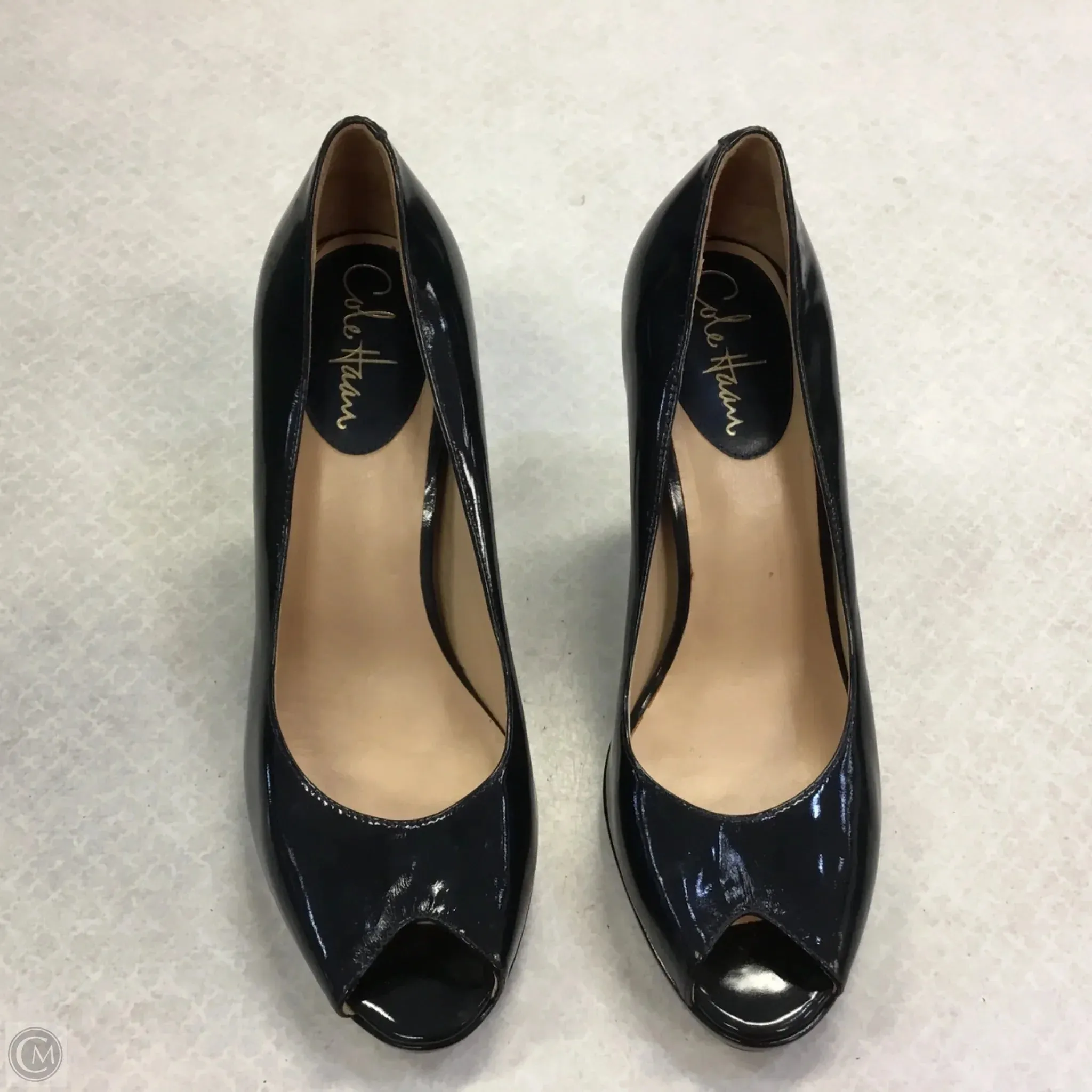 Shoes Heels Stiletto By Cole-haan In Navy, Size: 8 Supportive arch