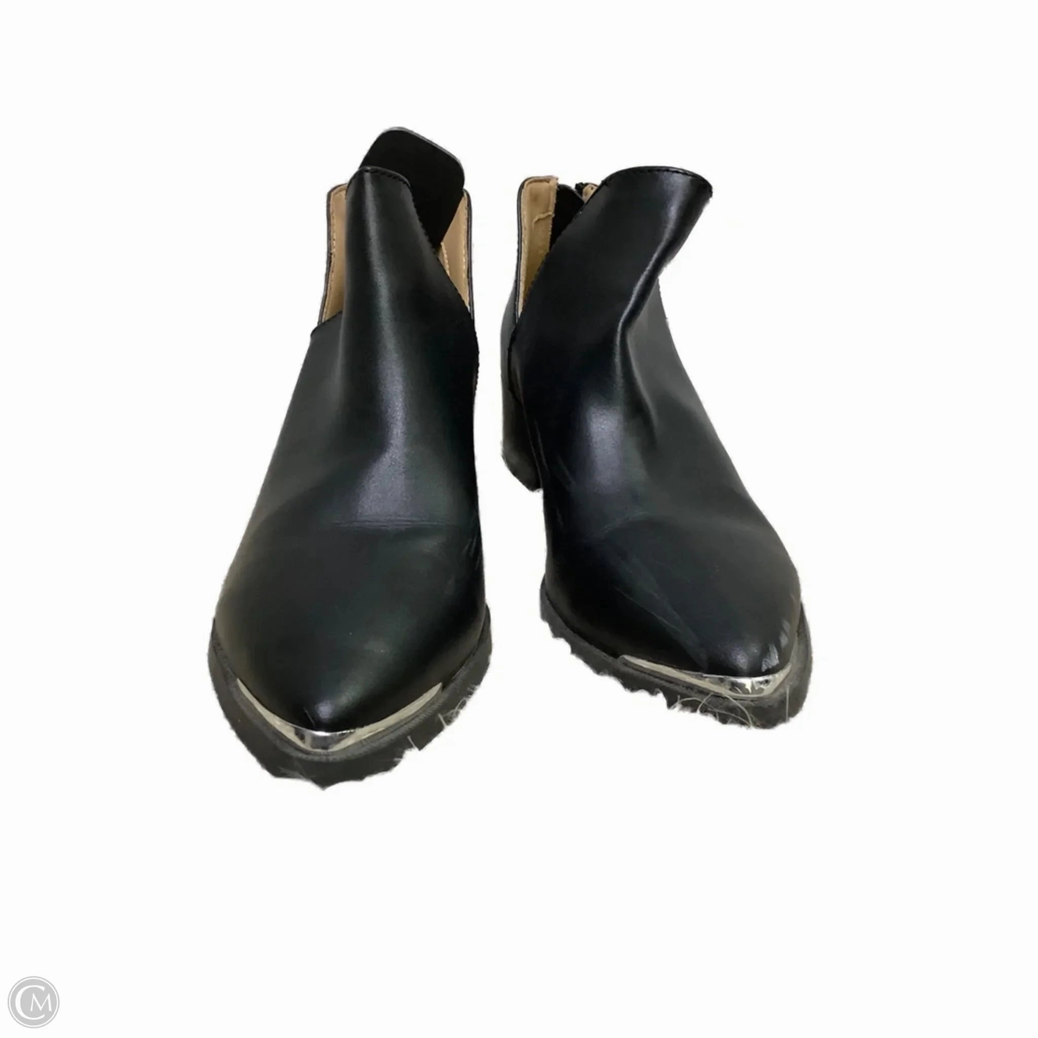 Boots Ankle Heels By Kelly And Katie In Black, Size: 6.5 Anti Odor Cold Weather Commuter Comfortable interior
