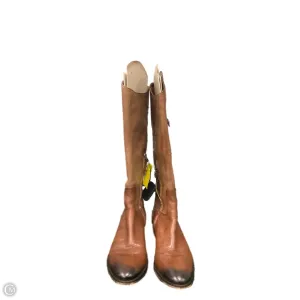 Boots Mid-calf Flats By Sam Edelman In Brown, Size: 6 light texture
