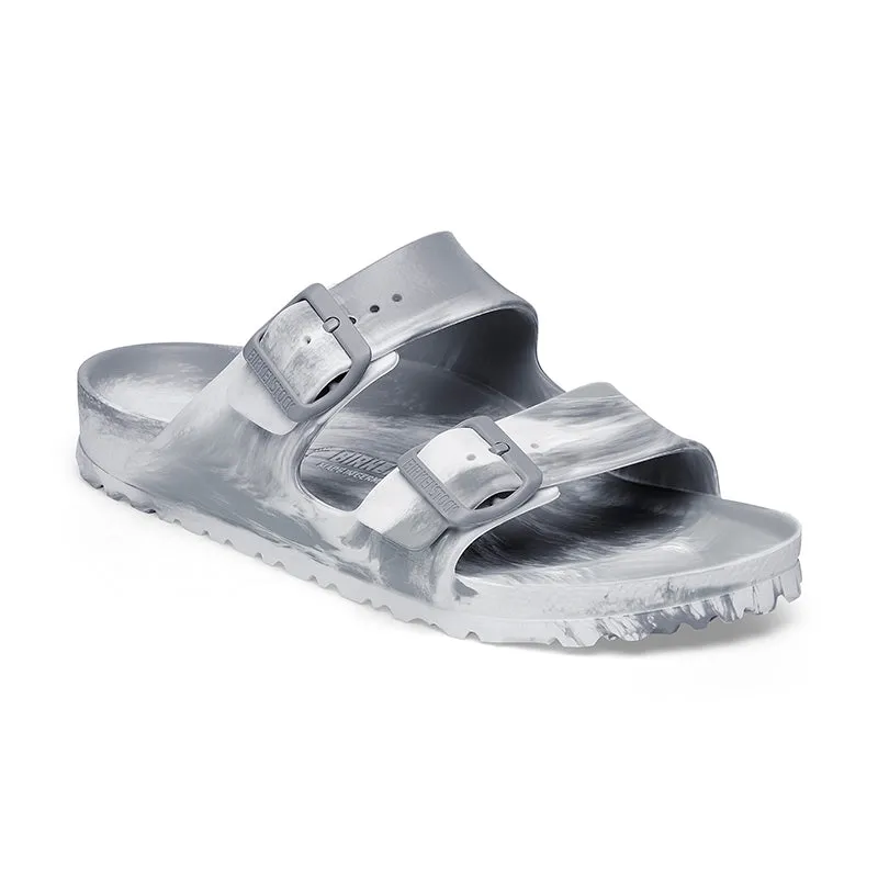 Women's Arizona EVA (NARROW) Multi Stone Coin/White Leather Material