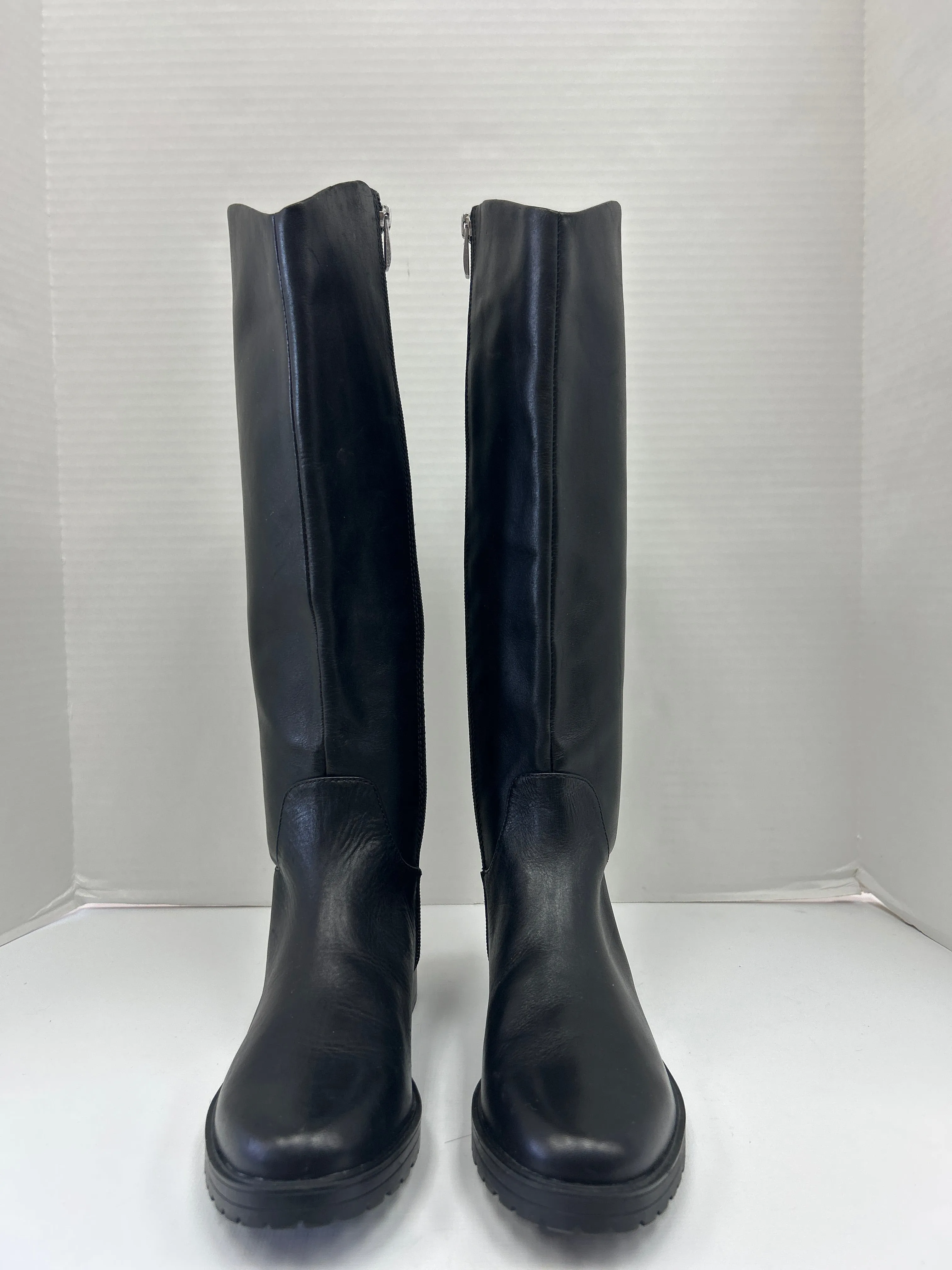 Boots Knee Flats By Nordstrom In Black, Size: 6 Trendy Walk Fashionable