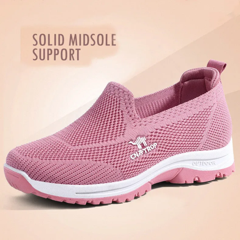 Easy To Wear Women's Lightweight  Outdoor Non-slip Hiking Shoes