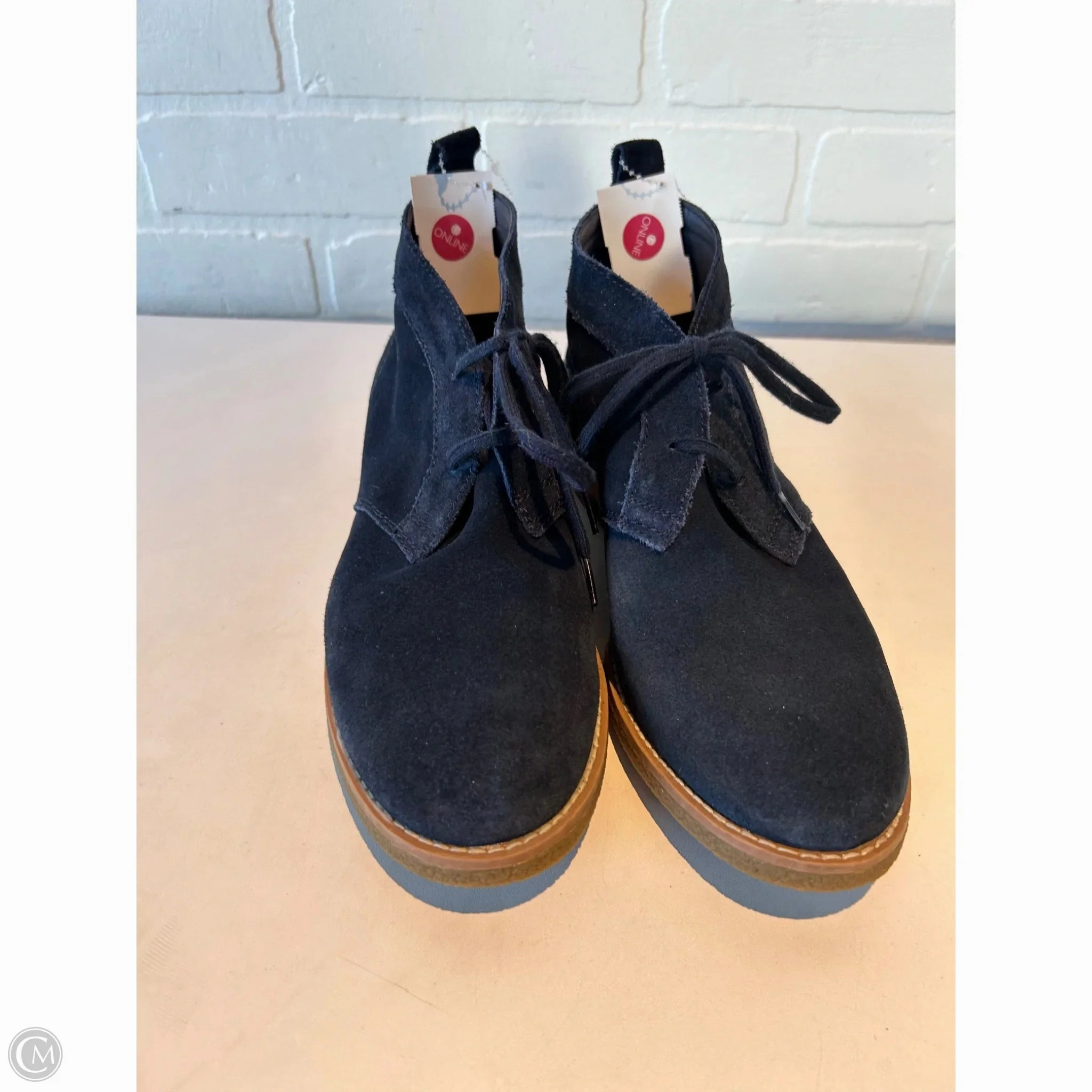 Boots Ankle Flats By Tommy Hilfiger In Blue, Size: 8 Boho Mood Comfortable Support
