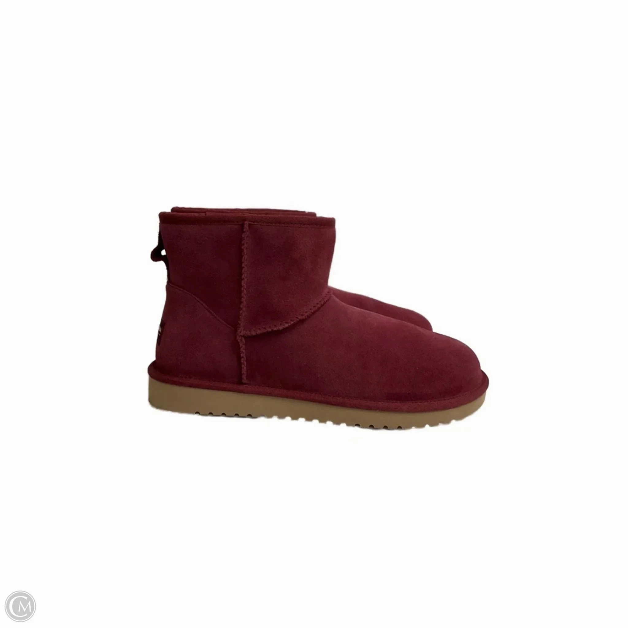 Boots Ankle Flats By Koolaburra By Ugg In Mauve, Size: 10 City Utility