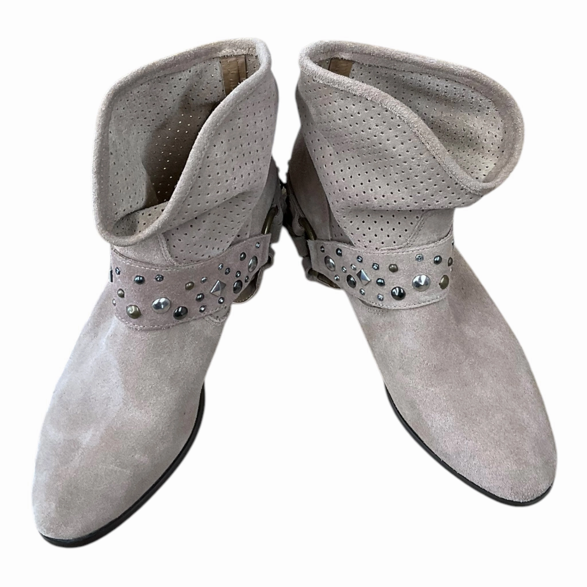 Boots Ankle Heels By Twiggy London Hsn  Size: 7 Soft Insole Low Profile Trail Exploration