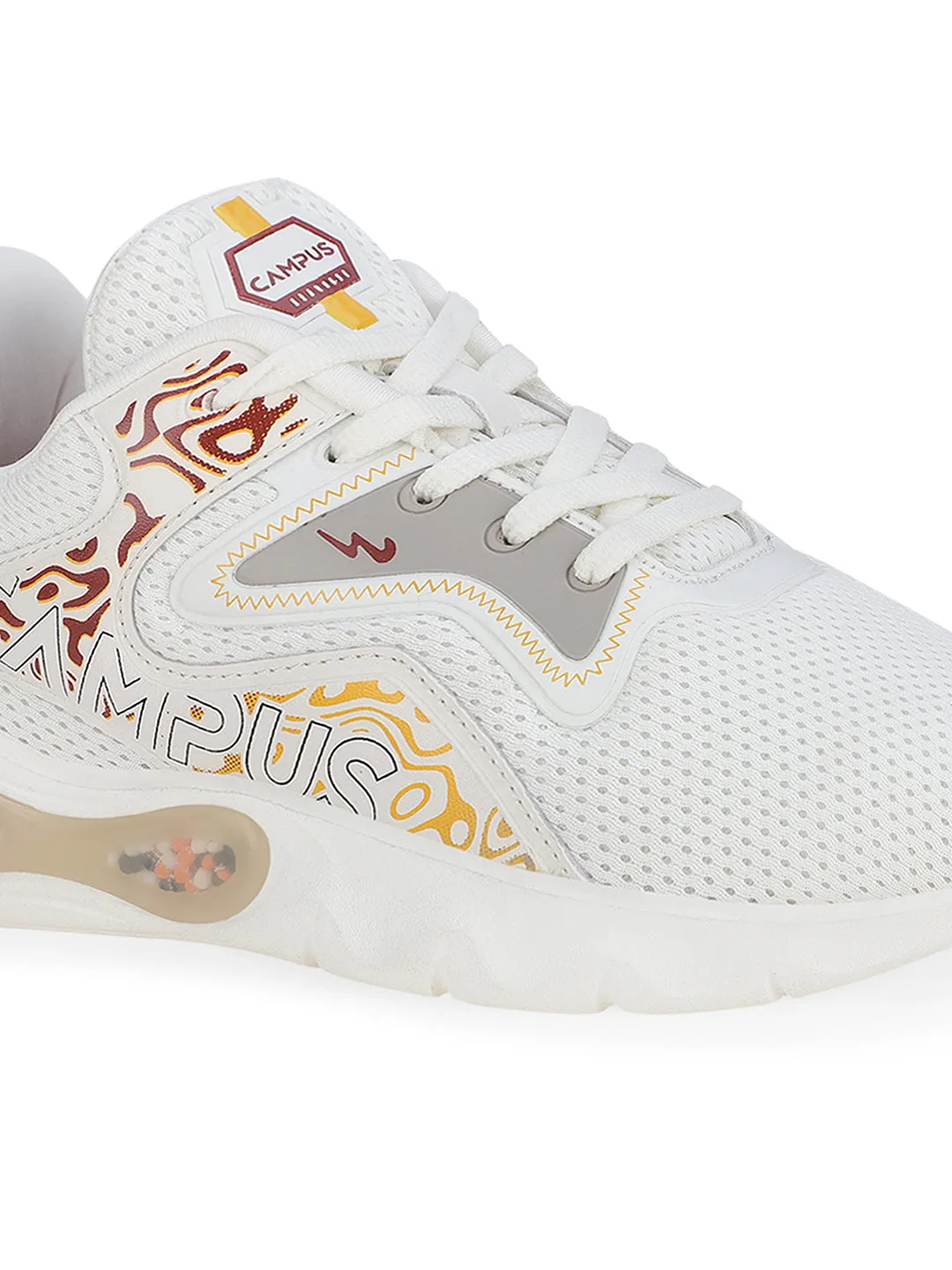 EDDIE Off white Child Running Shoes