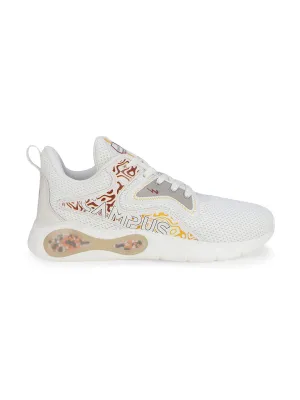 EDDIE Off white Child Running Shoes