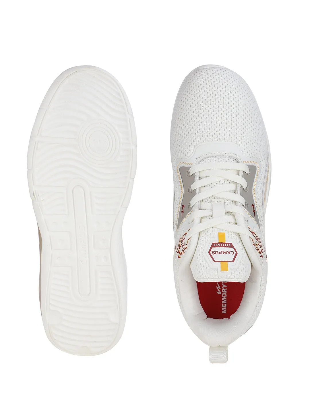 EDDIE Off white Child Running Shoes