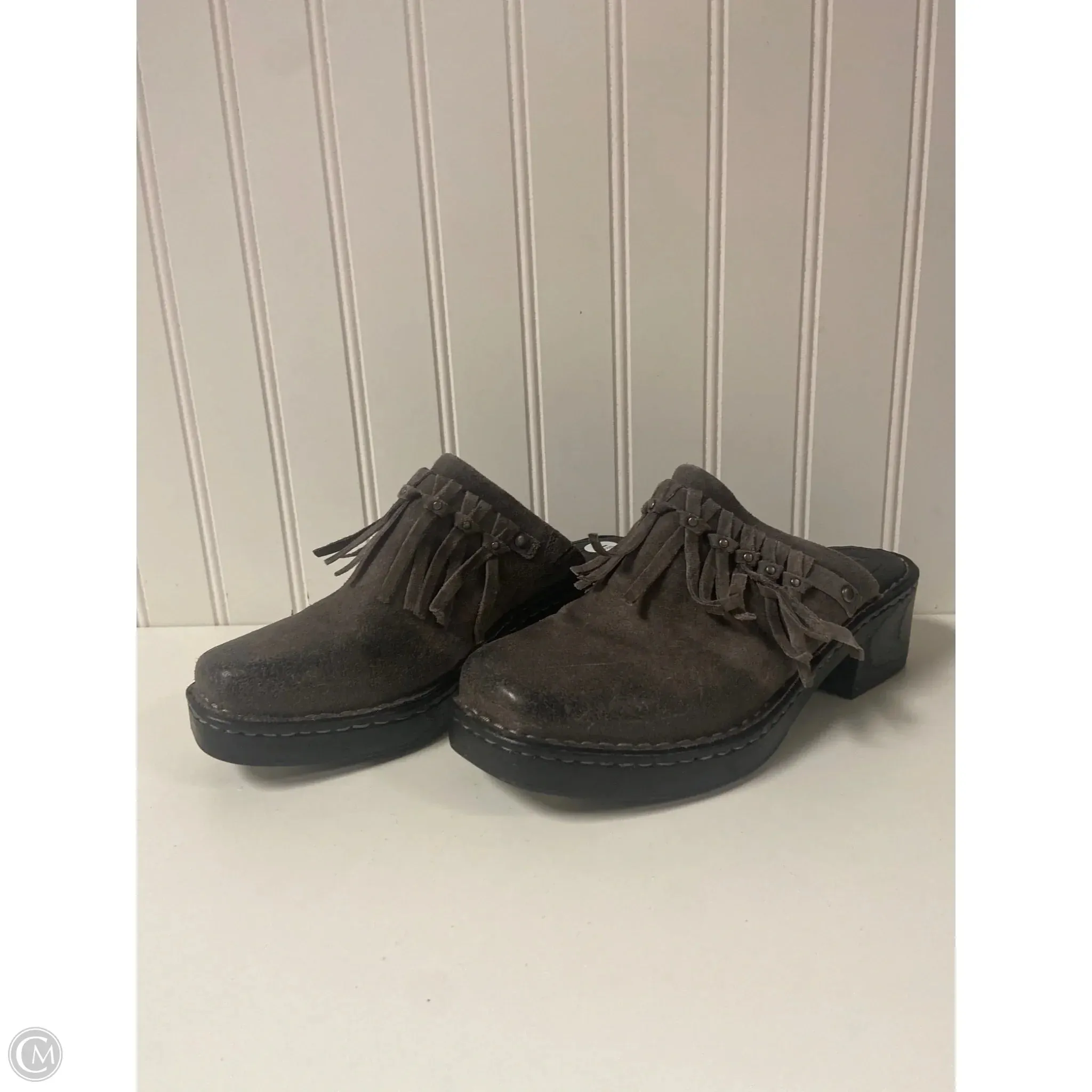 Shoes Heels Block By Born In Grey, Size: 7 Outdoor Wedding Heels Reinforced toe