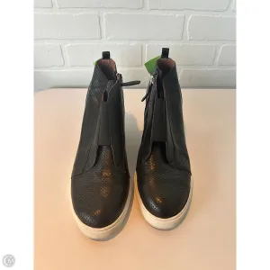 Shoes Heels Block By Linea Paolo In Black & White, Size: 8 Comfortable Heels for Work Subtle Shine