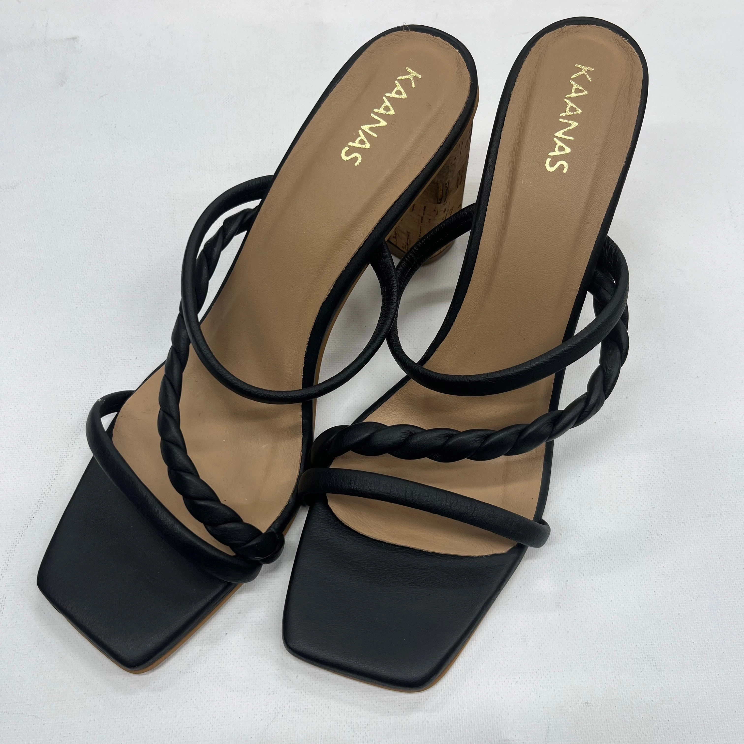 Shoes Heels Block By Kaanas  Size: 10 Fresh Design Bejeweled Heels