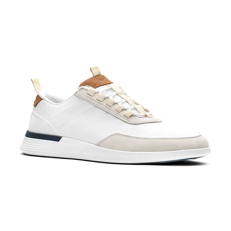 Men's Crossover Victory Trainer White/White walking for fitness Tasting
