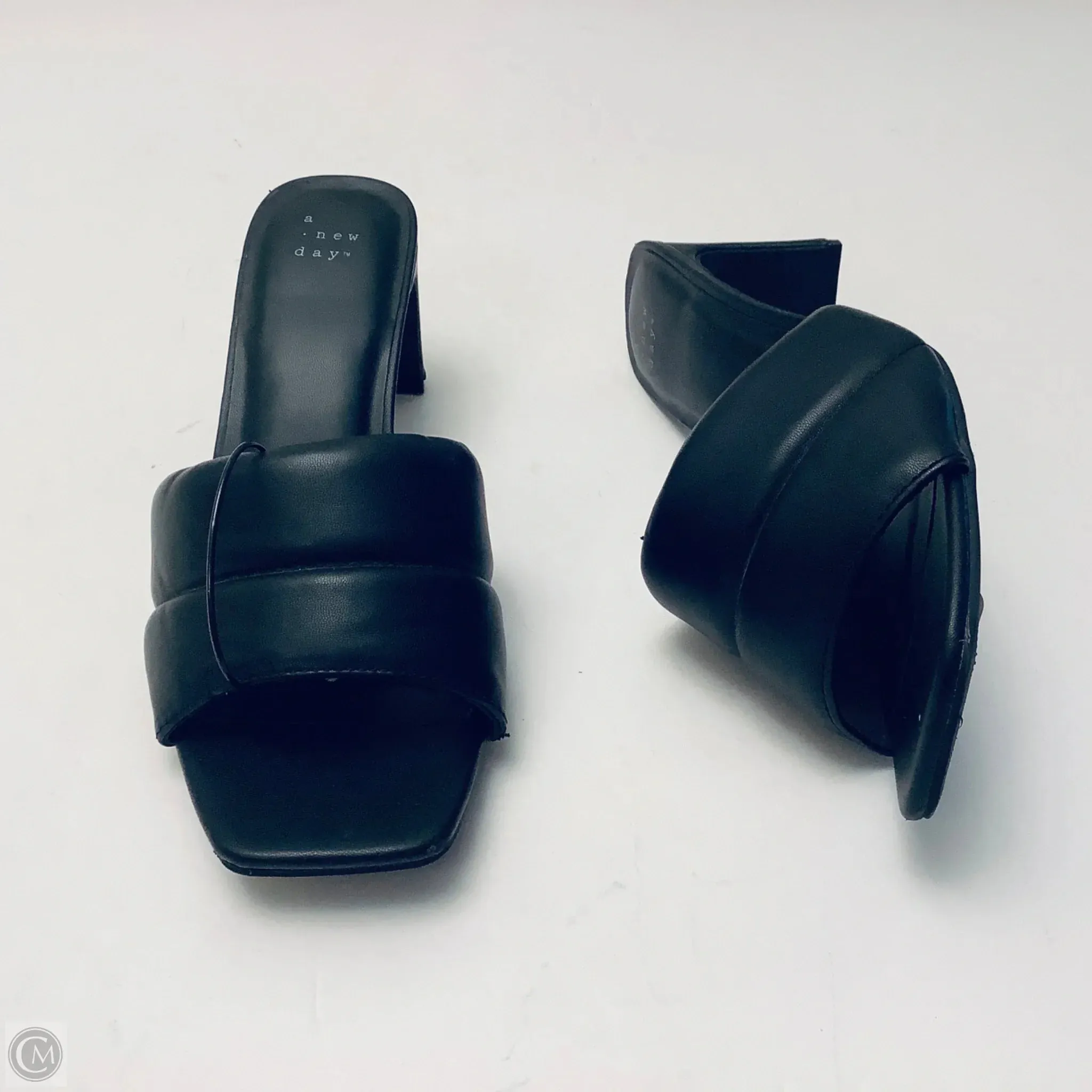 Shoes Heels Block By A New Day In Black, Size: 10 Creative Mood