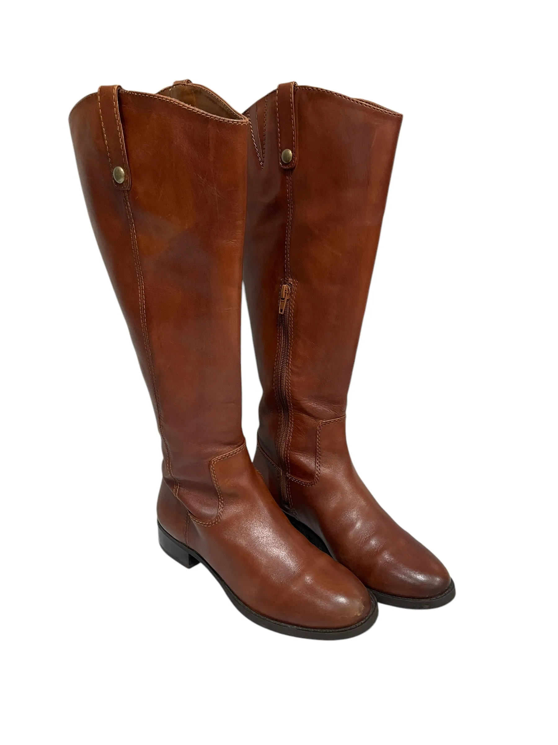 Boots Knee Flats By Inc In Tan, Size: 6 Street Wear Perfect Finish