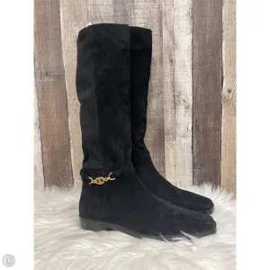 Boots Knee Flats By Sam Edelman In Black, Size: 9 Trendy and Functional