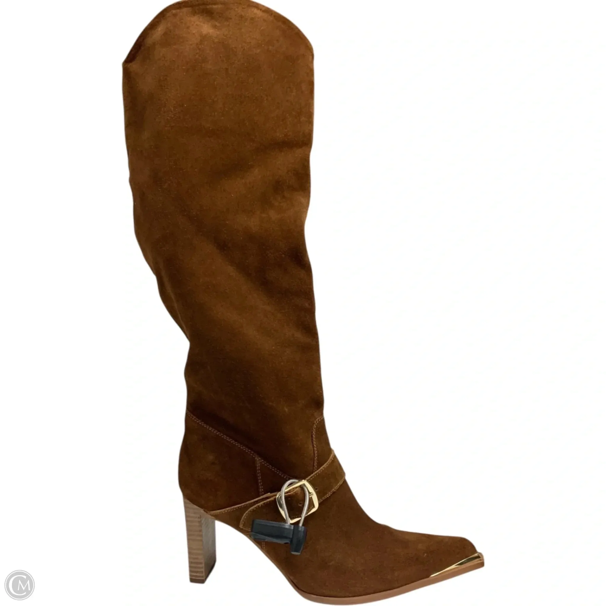 Boots Knee Heels By Free People In Brown, Size: 9 Classic Design
