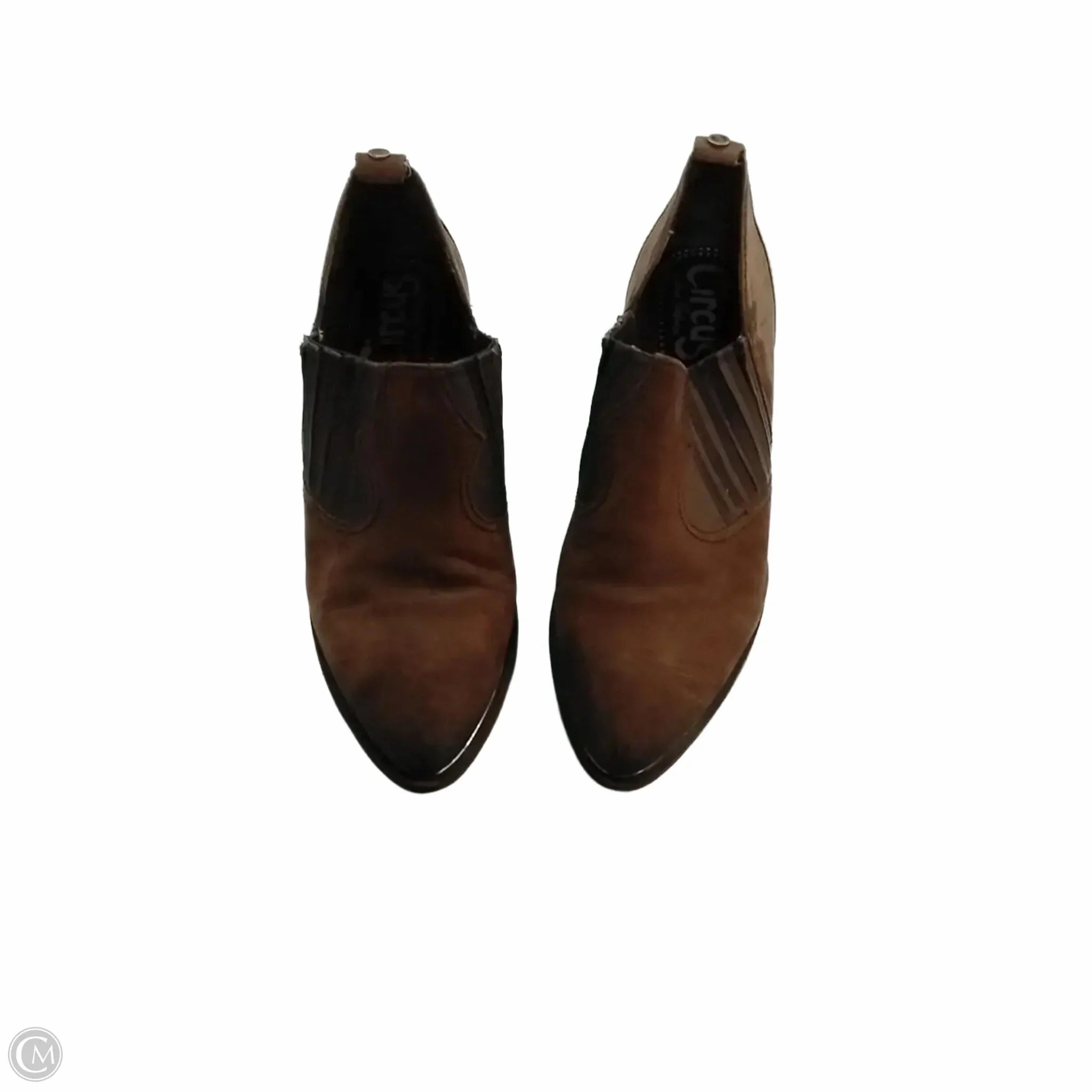 Boots Ankle Heels By Circus By Sam Edelman In Brown, Size: 10 Anti-Slip Function Indie Core