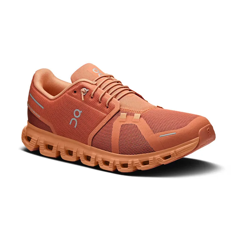 Men's Cloud 6 Canyon/Sandstone running in a salt flat area shoes
