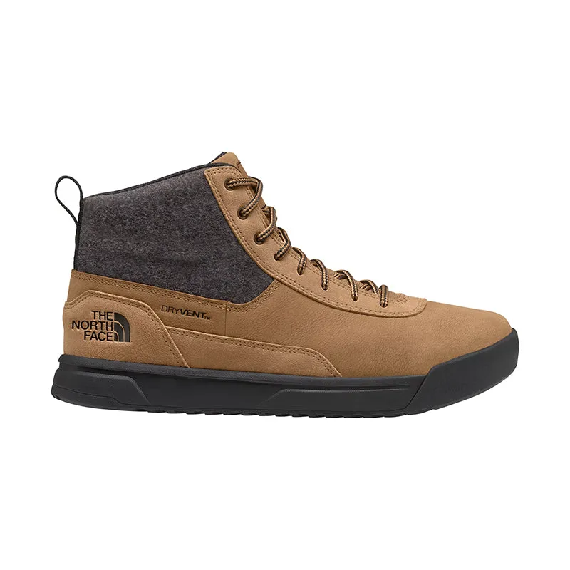Men's Larimer Mid Waterproof SE Almond Butter/TNF Black Everyday Pair Eco Material Trail Runner