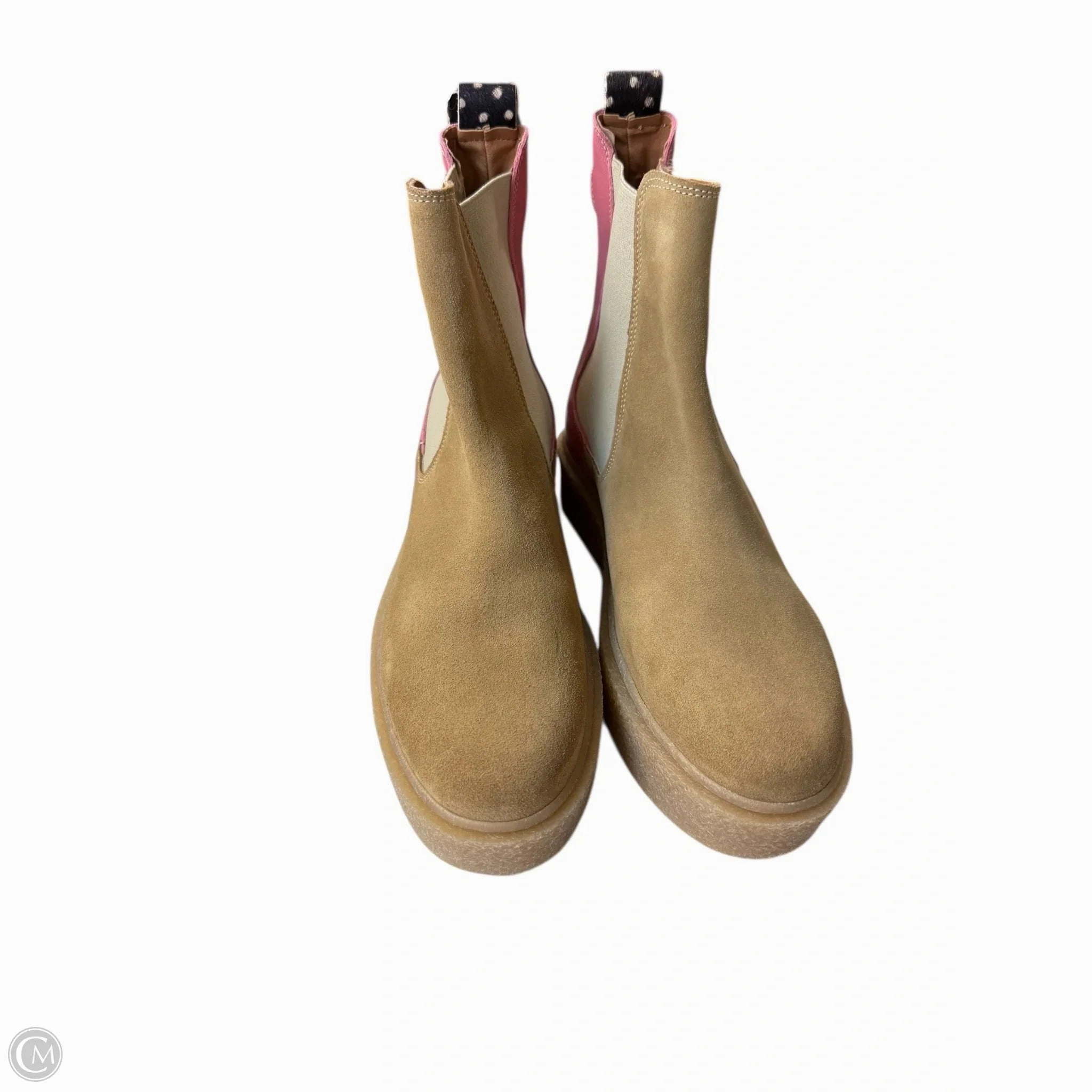 Boots Ankle Flats By Cmb In Brown, Size: 10 Dad Mode Street Ready