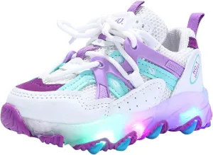 EnJoCho Kids Running Shoes Girls Led Children Luminous Sport Kids Baby Shoes Light Boys Bling Baby Shoes Breathable