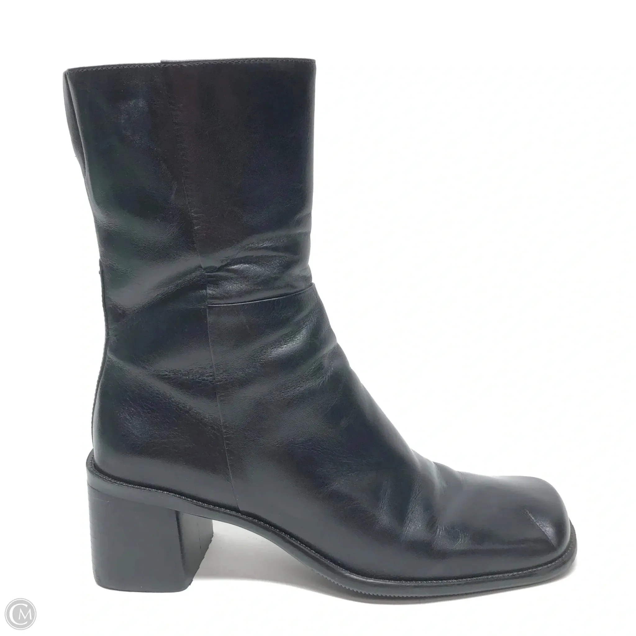 Boots Mid-calf Heels By Enzo Angiolini In Black, Size: 8.5 Cool Season
