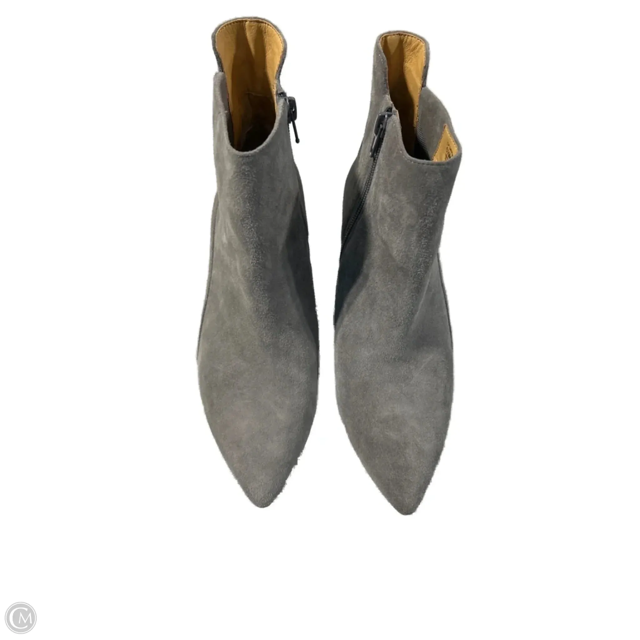Shoes Heels Stiletto By Corso Como In Grey, Size: 6.5 Tassel Accent Sophisticated Shoes
