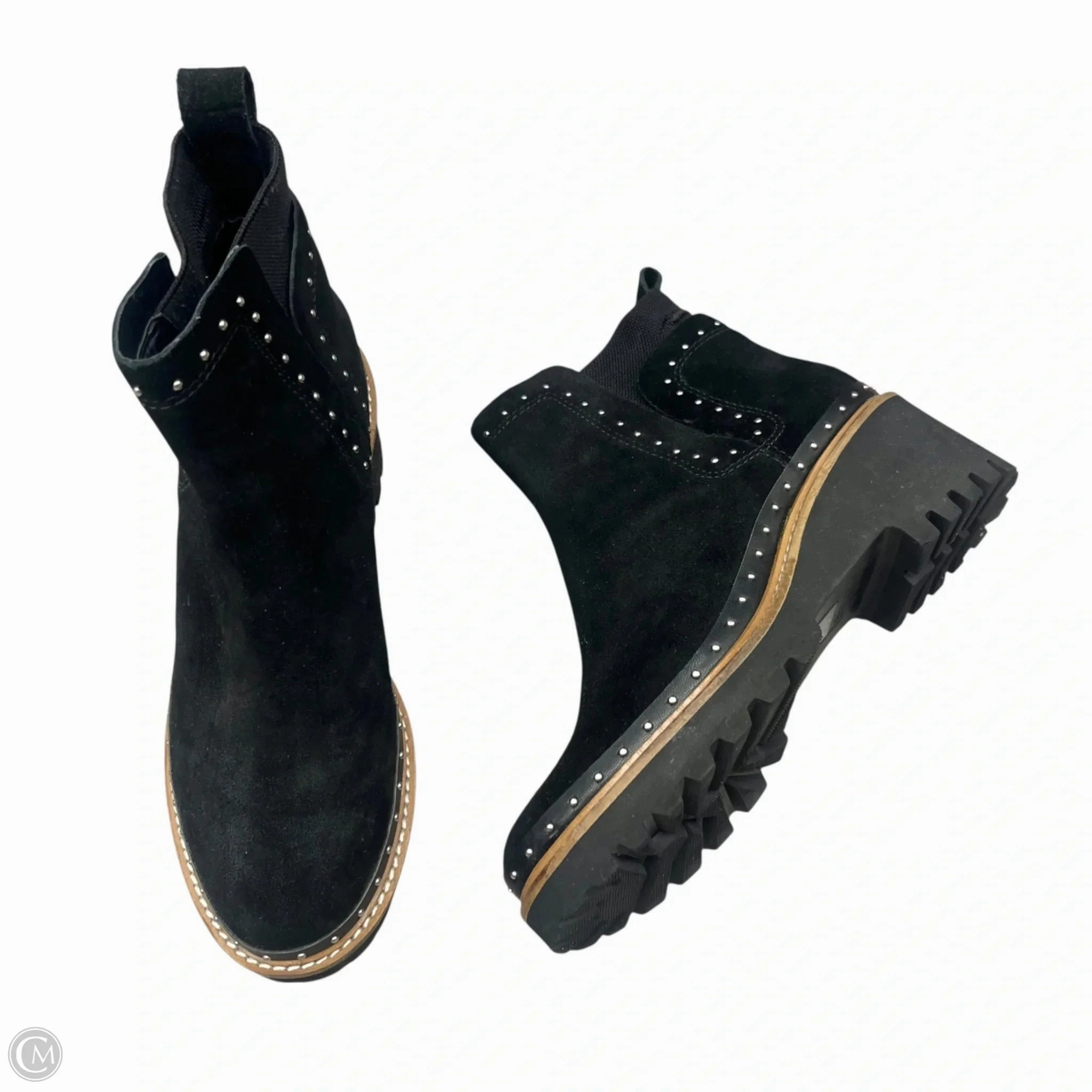 Boots Ankle Heels By Dolce Vita In Black, Size: 7 Reinforced Form Night Travel Snow Storm