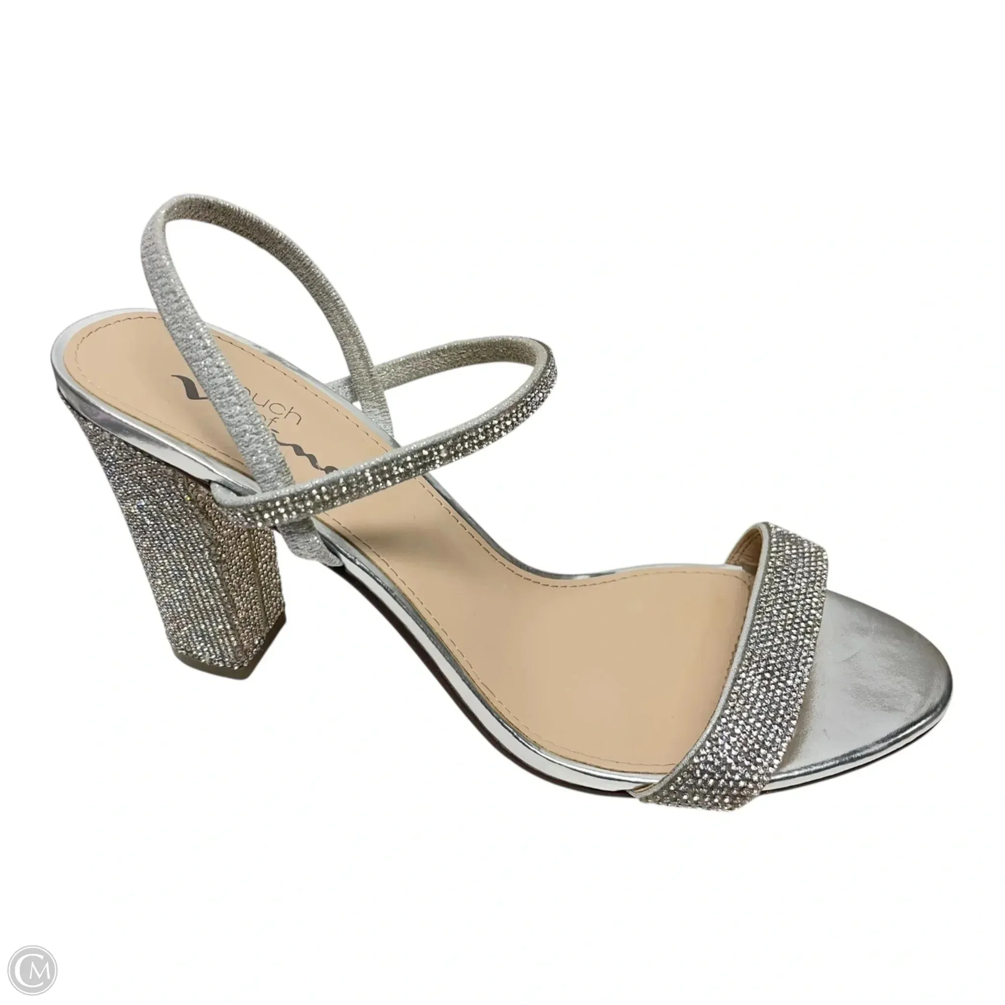 Shoes Heels Block By Nina In Silver, Size: 10 Wedding Heels Comfortable fit