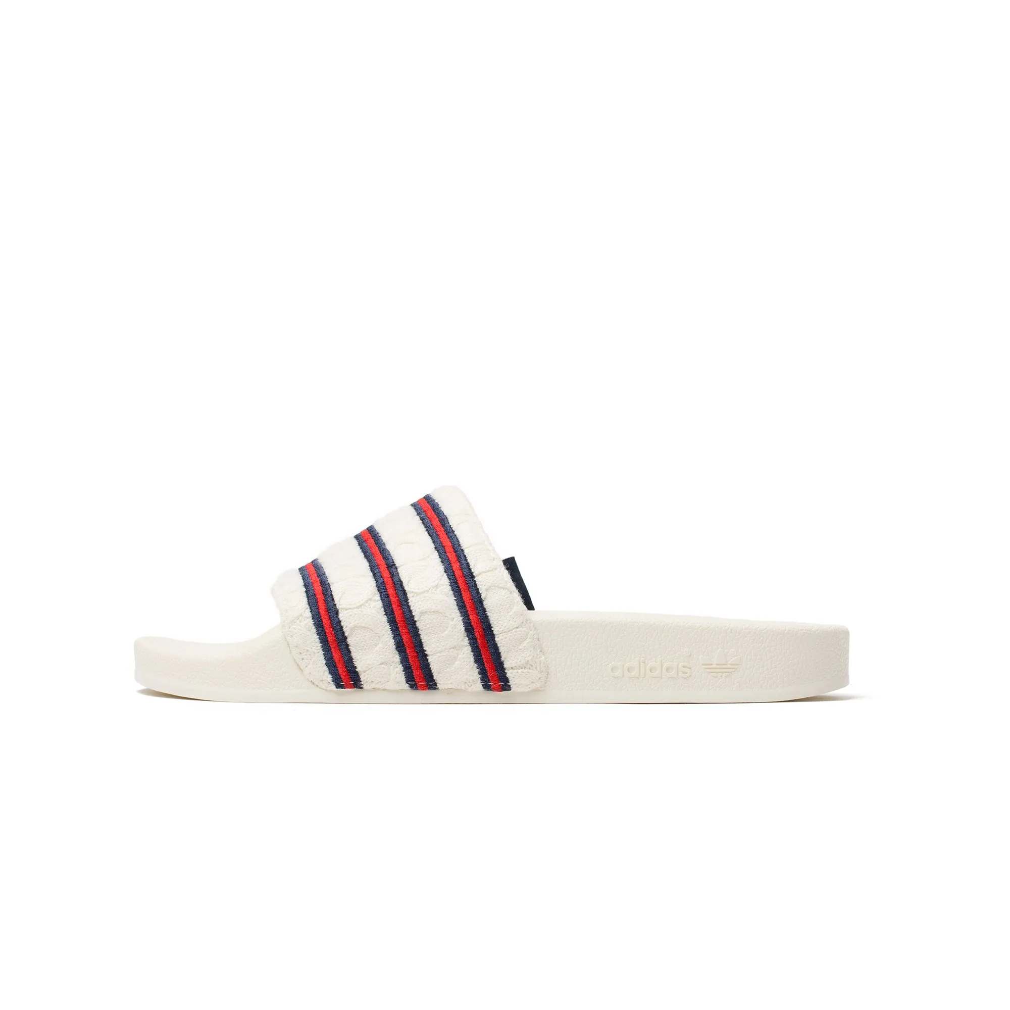 Extra Butter x Adidas Consortium Adilette Cableknit Slides Adaptive Cushioning System Durable Abrasion Guard