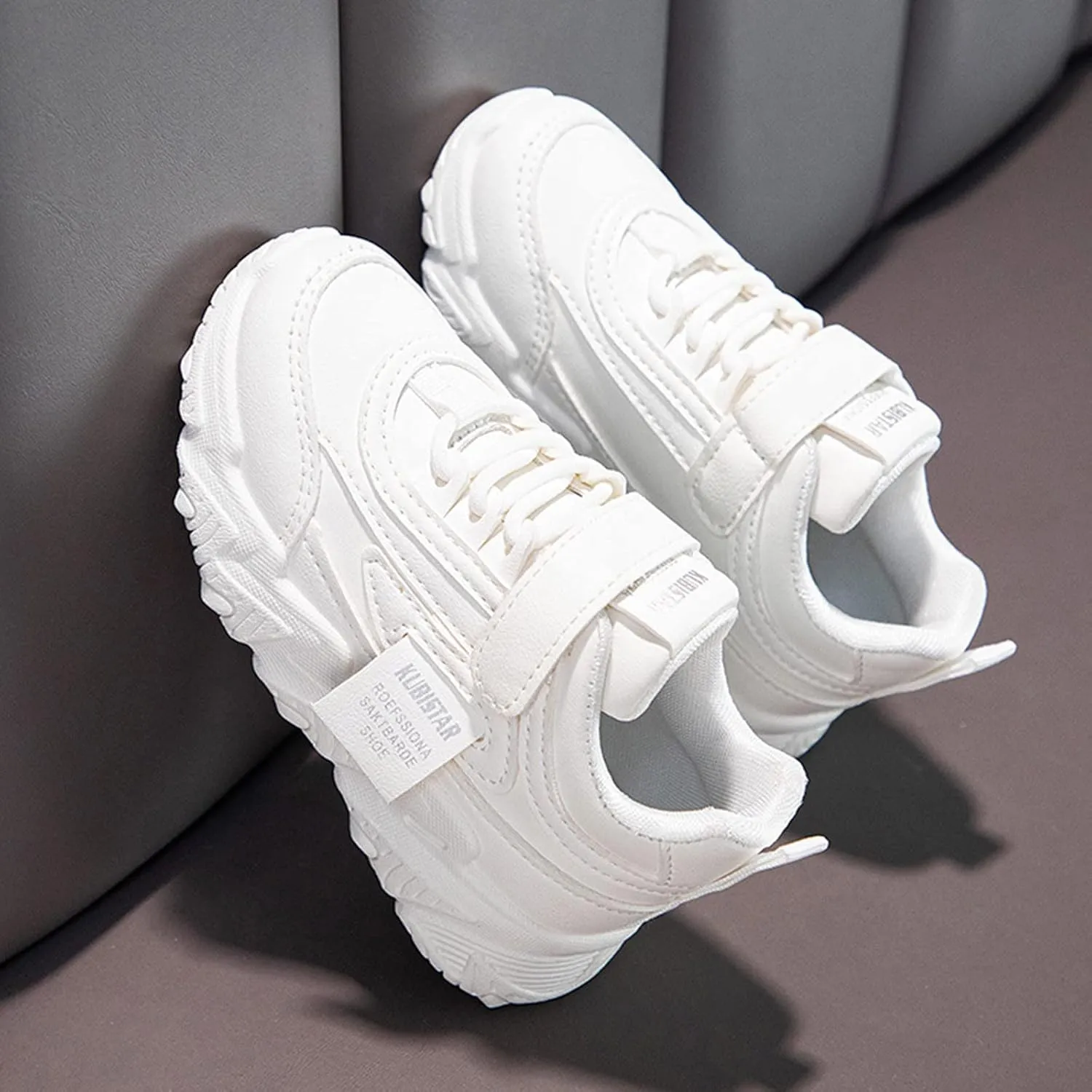 Fashion Kids' Flat Shoes Boys Girls Lightweight Fashion Sneakers Low Top Casual School Walking Tennis Shoes