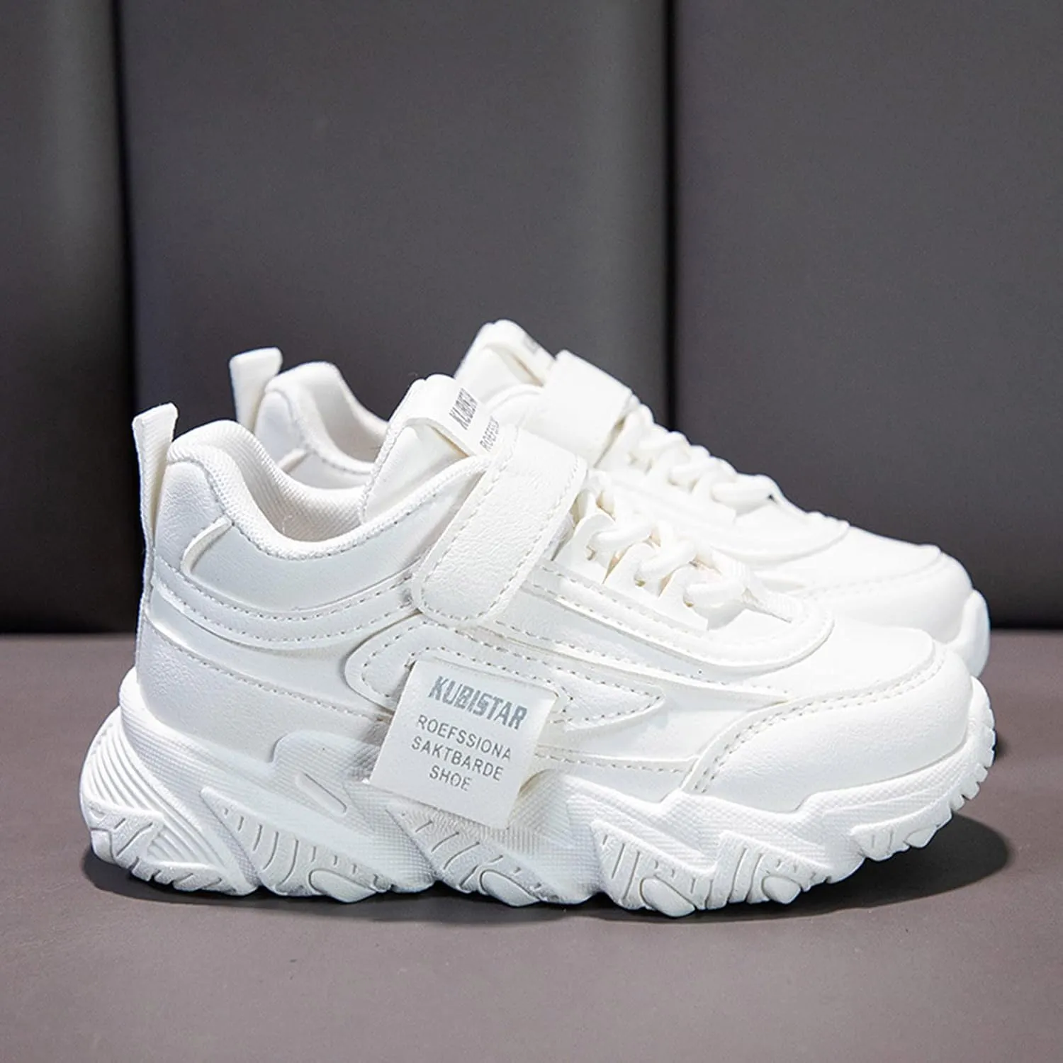 Fashion Kids' Flat Shoes Boys Girls Lightweight Fashion Sneakers Low Top Casual School Walking Tennis Shoes