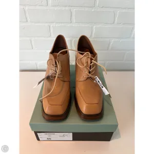 Impact protection Anti Odor Feature Shoes Heels Block By Cmb In Tan, Size: 9.5