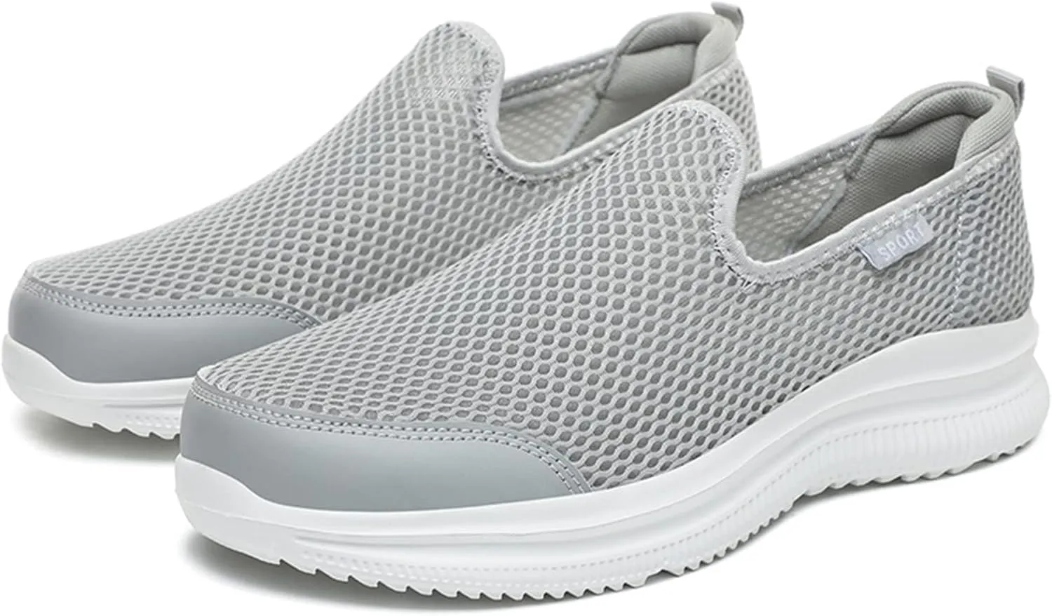 Fashion Summer Men Breathable Mesh Flat Elastic Casual Shoes Mens Sneaker Socks Sneaker