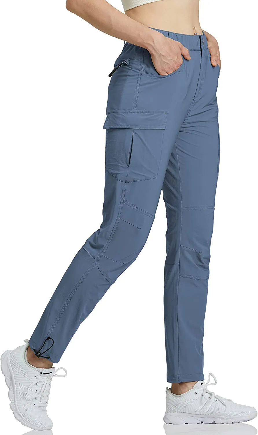 FashionSierra - Hiking Cargo Pants Quick Dry Outdoor Camping Capris